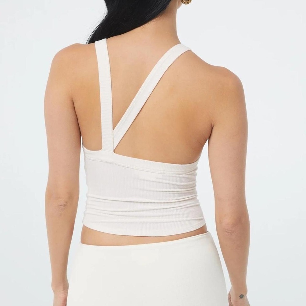 The Line by K Ximeno tank in white/cream color XS